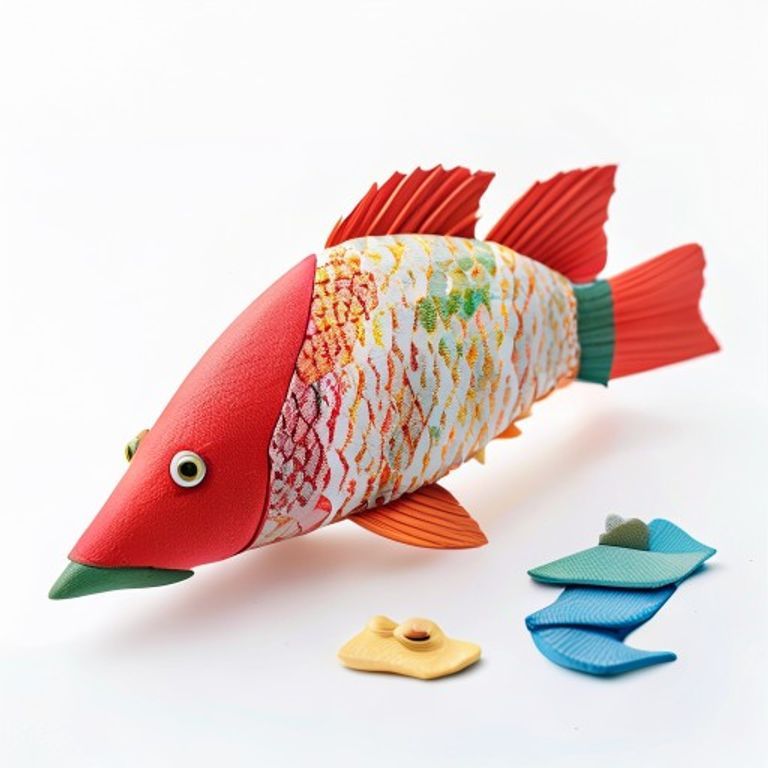 Encaje Montessori Pesca + Formas Y Colores